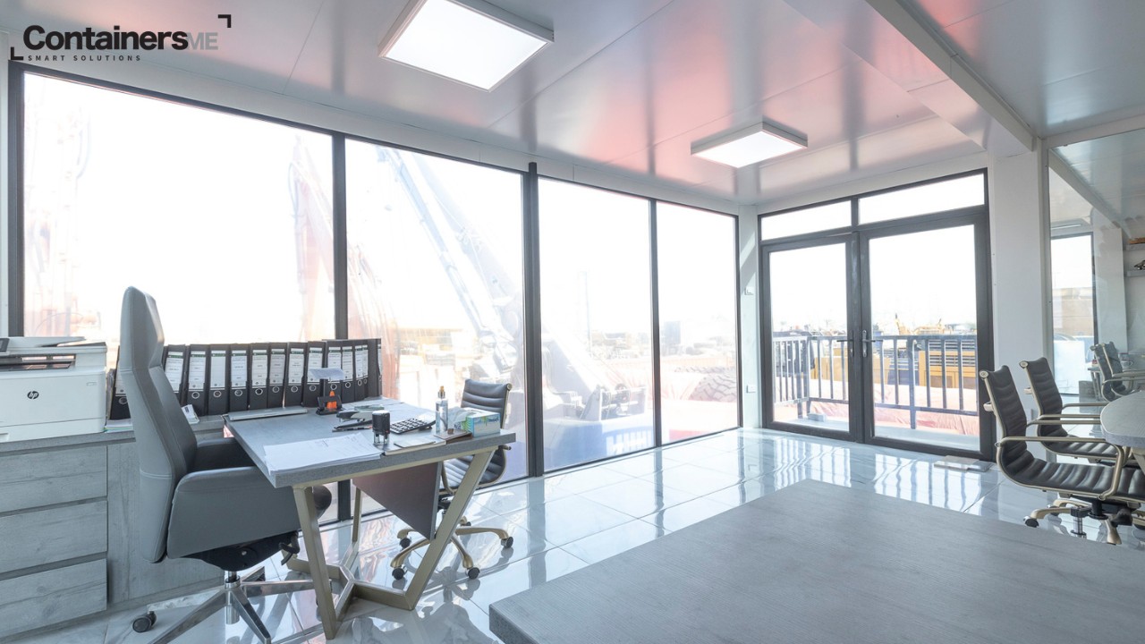 container pop up store made using modular mobile container