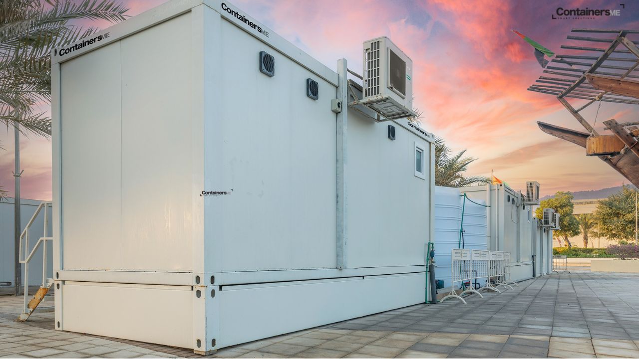 ablution units made using modular mobile container