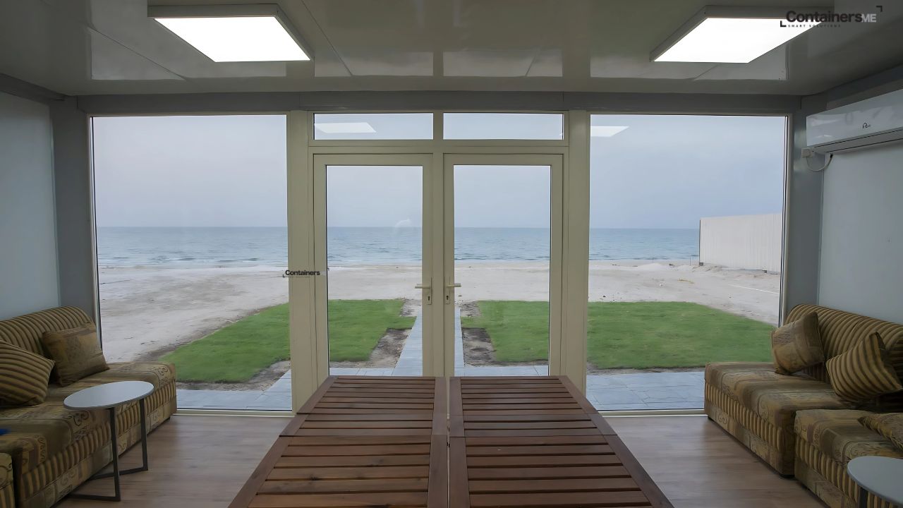 prefabricated houses in uae made using modular mobile container by containers me