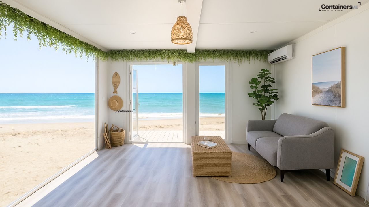 prefabricated-houses-in-UAE made using modular mobile container