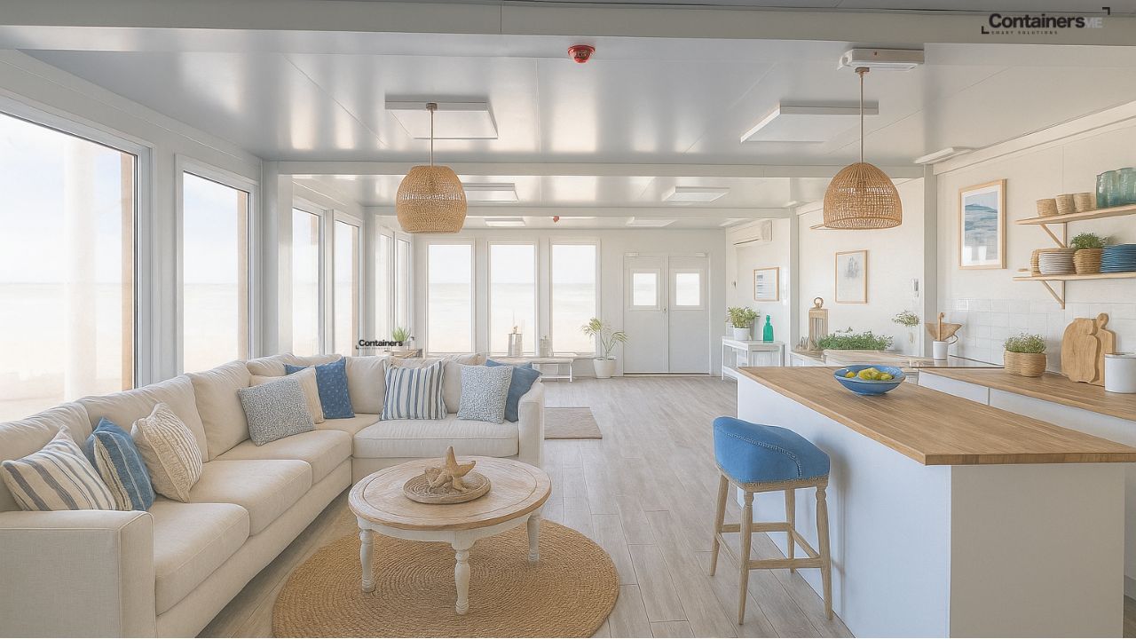 prefabricated house in uae made using modular mobile container